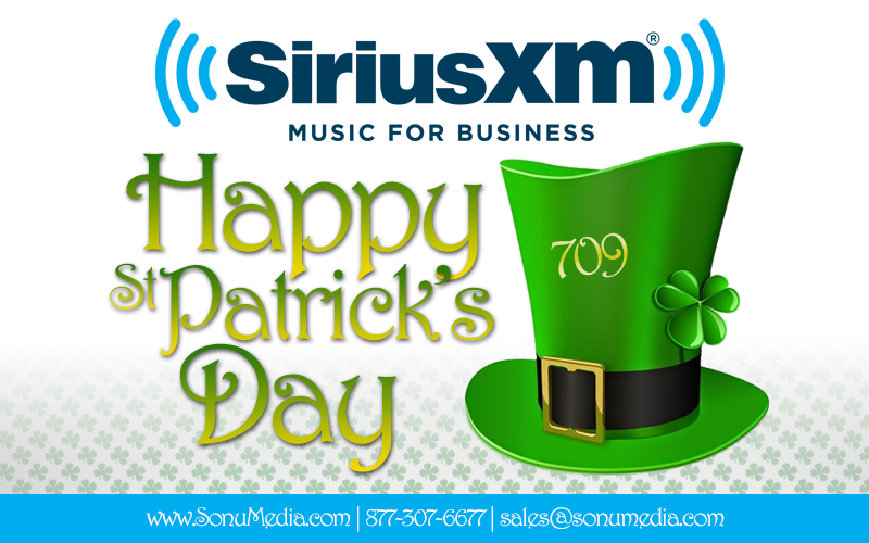 St Patricks Day 2018 Irish Music SiriusXM for Business