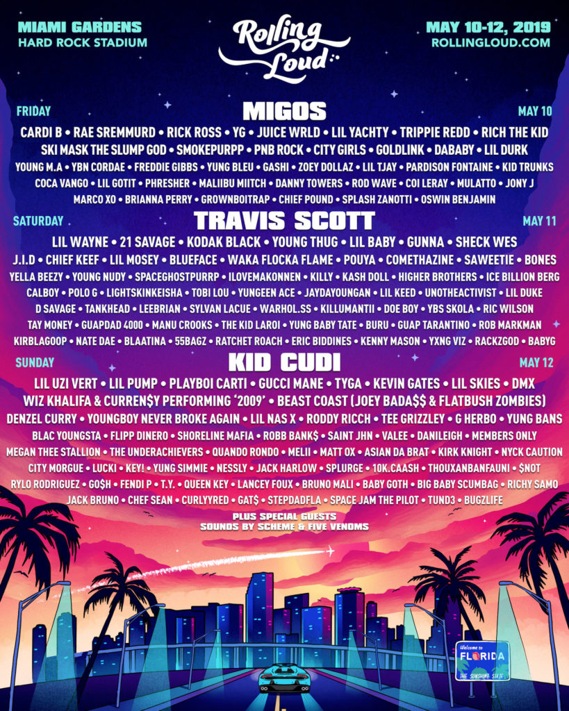 Rolling Loud Music Festival Miami 2019 Lineup